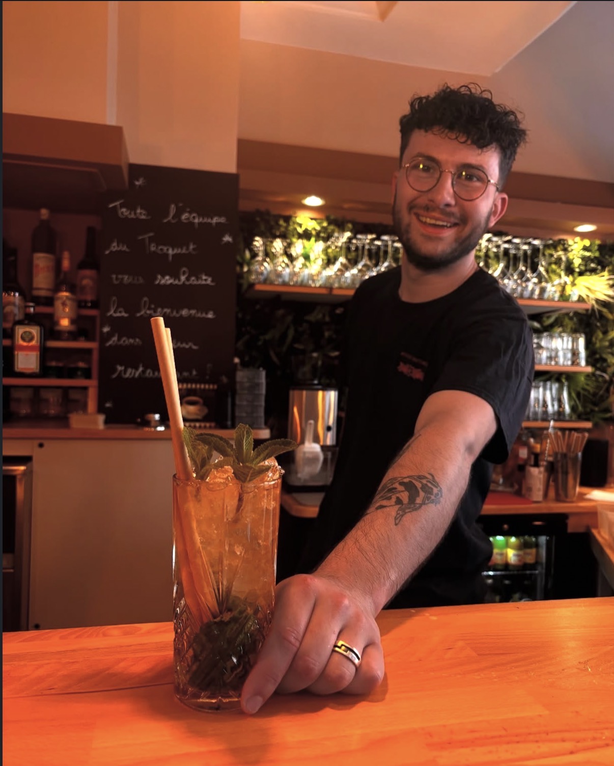 Intérieur du restaurant